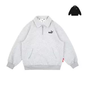 [푸마]키즈 에센셜 반집업 맨투맨 PK53MR302 5425352