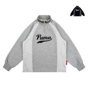 [푸마]키즈 컬러블럭 반집업 맨투맨 PK53MR305 5425428