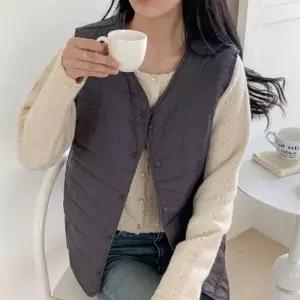 [시노코] 경량 라인 조끼