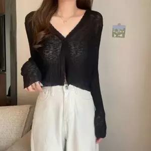 은창썸머 웨이브 라인 가디건 여름 햇볕 비치 수영복 봄 가을 아우터 여성휴가 비키니 비치 시스루