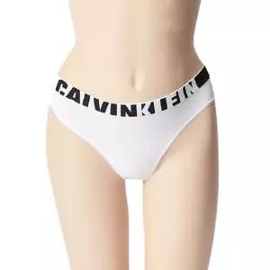 [Calvin Klein]캘빈클라인 언더웨어 여성 심리스 로고 비키니 팬티 QF1569AD-100