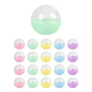 반투명 원형 플라스틱 뽑기공 빈캡슐 추첨볼 45mm 20p