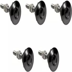 범용 엔진 후드 잠금 5PCS 30mm 푸시 버튼 핀 클립 키트 보닛 자동차 퀵 래치 릴리스 패스너 세트 개조