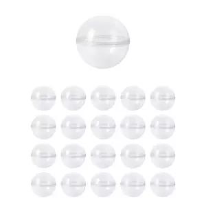 투명 원형 플라스틱 뽑기공 빈캡슐 추첨볼 32mm 20p