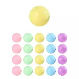 불투명 원형 플라스틱 뽑기공 빈캡슐 추첨볼 32mm 20p