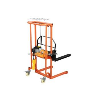 2026년형 12V/24V 120CM 전동 윈치 포크리프트 스태커 트럭 팔레트 잭 창고 장비 화물 운송
