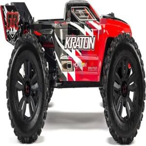 ARRMA RC 트럭 1/8 KRATON 6S V5 4WD BLX 스피드 몬스터 (스펙트럼 Firma 포함, 송신기 및
