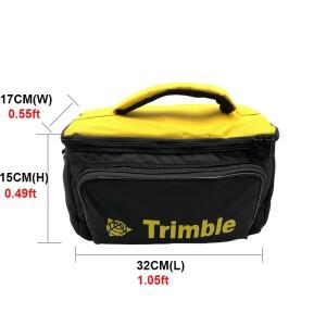 South GPS RTK 모바일 스테이션 용 Trimble 검정색 호스트 가방 소형 헤드 단일 숄더 백