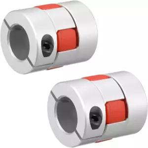 서보 스텝 모터용 Uxcell 2pcs 샤프트 커플링 15mm 보어 L35xD30 플렉시블 커플러 조인트