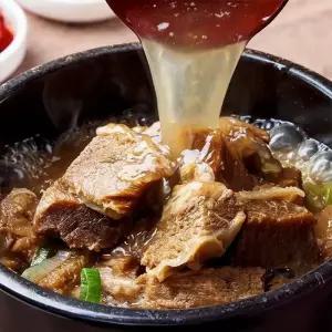 [새담] 국내산 소갈비로 끓인 뼈없는 갈비탕 500g x 2팩