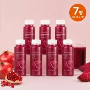 올가니카 석류스킨 클렌즈 주스 190mL 7병