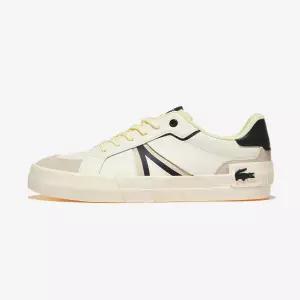 라코스테 L004 - OFF WHT/DK GRN