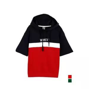 [NII] 유니 블럭형 5부후드풀오버_NNUAMTF7236 3440725