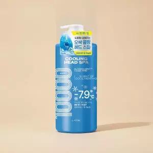 엘라스틴 쿨링 헤드 스파 샴푸 쿨멘솔 1000ml 2개 지성 두피 민감 스칼프 ES 쿨멘솔1000ml 5010489