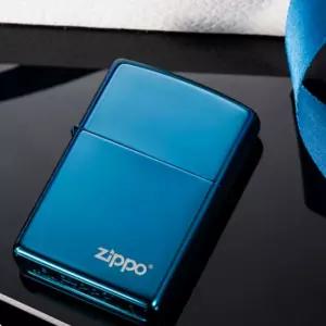 ZIPPO 라이터 20446ZL 클래식 하이 폴리쉬 블루 [BQW36445]