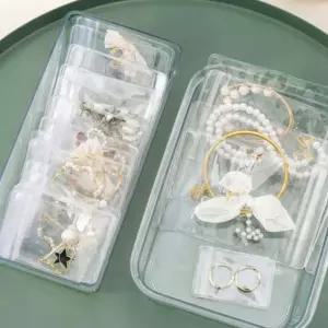 화장대정리 4x6cm 20장 소형 악세사리 주얼리 파우치 귀걸이 벨벳 반지 보관