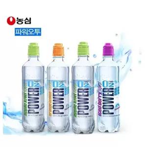 파워오투 애플키위/오렌지레몬맛/아이스베리맛/복숭아자몽/망고향500ml 24개입