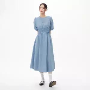 허리스모킹 나일론원피스 AR2WOS83