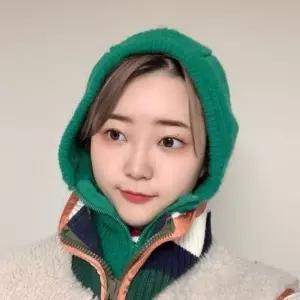 [콩심팥심]겨울용 방한넥워머 여자 털모자 목돌이 골지 니트