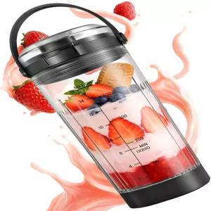 닌자 블라스트용 블렌더 컵 교체 18온스 블렌딩 용기와 Sip Seal 뚜껑 블라스트 휴대용 BC100 시리즈 및