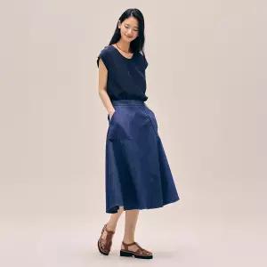 나이스클랍 포켓 포인트 훌 스커트 N252MWS524