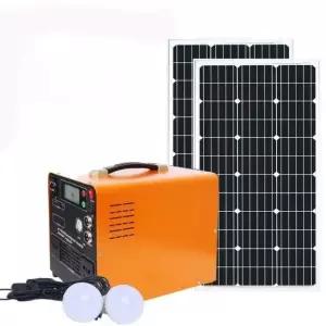 캠핑 태양광패널 휴대용 300w 솔라 발전기 단결정 세트 15000W