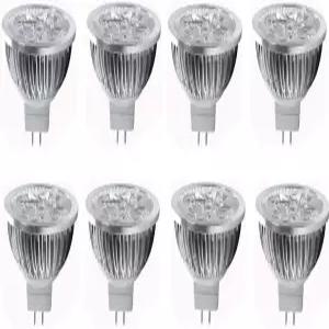 JKLcom 4W LED MR16 전구 조경용 12V 스포트라이트 GU5.3 베이스 12볼트 35W 등가 할로겐 교체 웜 화이트