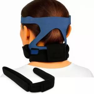 목용 바이브 CPAP 스트랩 커버 - BiPap 헤드기어 마스크용 넥 패드 편안함 및 방지 라인 범용 핏 통기성