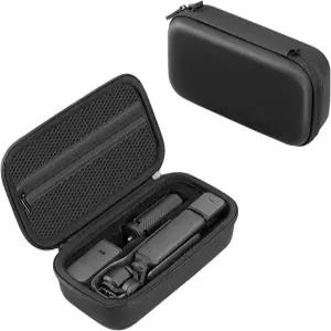 포켓 3 케이스 휴대용 가방 하드 스토리지 PU DJI OSMO 크리에이터 콤보 카메라 액세서리와 손목 롱 스트랩