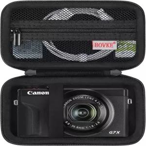 캐논 파워샷 G7 X Mark III G7X 마크 II 디지털 카메라용 BOVKE 케이스 컴팩트 4K 브이로그 소형 여행용