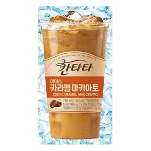 칸타타 아이스 파우치 카라멜마키아토 230ml 20개