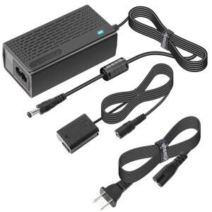 KIMARU NP-FW50 DUMMY BATTERY AC-PW20 POWER KIT RX10IV ADAPTER A6400 RX10II A7R A6000 SONY RX10III A7SII A6500 ZV-E10 A7RII A7S A6100 A5100 A5000 A6300 CAMERAS A7II SUPPLY FOR A7