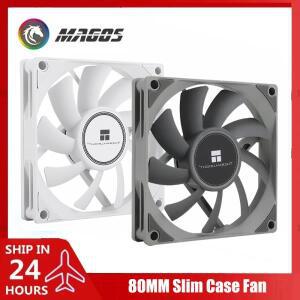 TL-8015 80mm15mm 슬림 팬 컴퓨터 케이스 초저소음 냉각 CPU 라디에이터 4핀 PWM 2200rpm 섀시 시스템