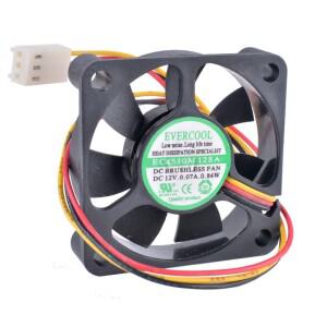 냉각 회전 소형 팬  컴퓨터 CPU North 및 South Bridge  EC4510M12SA  4510 45mm 4.5cm  45x45x10mm  12V
