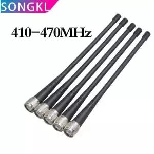트림블 R6 R8 GPS 측량용 소프트 채찍 로드 TNC 포트 안테나 고주파 기기 4dbi 고이득 410470MHZ