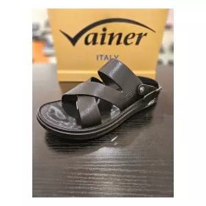 바이네르 9X47 흑색 브라운색 남성 컴포트 샌들 3cm 785281
