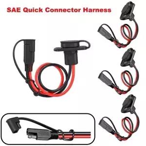 SAE 퀵 커넥터 12AWG 어댑터 수 플러그암 소켓 케이블 태양광 패널 배터리 충전기