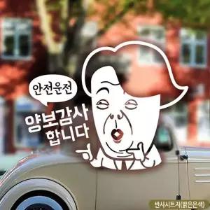 초보자동차스티커 반사 초보 차스티커 자동차 초보운전 차량용