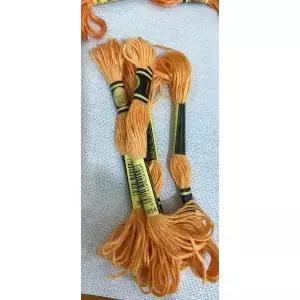 10PCS/LOL 초보자를위한 크로스 스티치 스레드 자수 치실 세트 DIY 8M Skein 반복 없음 레인보우 DMC 3854