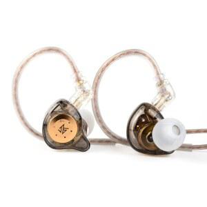 KZ EDX PRO 게이밍 이어버드 HIFI 10MM 마이크 헤드폰, 포함) 베이스 모니터, IEM 케이블 딥 이어폰 포함, 비디오 드라이버 게임용 1DD 다이나믹 교회용 유선 블랙, 탈착식 음악 인이어