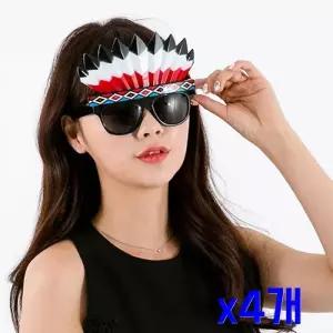 인디안포인트 안경 파티용품 생일파티 장식 머리띠 생일축하풍선