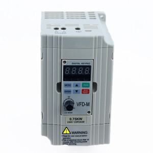 1HP 220V/230V 델타 VFD-M, 인버터, AC 모터 드라이브 0.4KW/0.75KW 400HZ