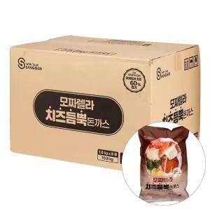 상신 모짜렐라치즈듬뿍돈까스 1.8KG 10입 x 6EA