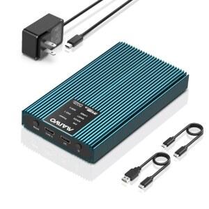 MAIWO NVME RAID 인클로저 듀얼 베이 GEN2X2 USB 용량 속도, /PM 16TB 3.2 M.2 PCIE /1 TYPE-C SSD /JBOD, 리더기, 0 20GBPS (K2022R)