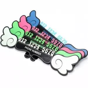 [콩심팥심]주차번호판 전화번호판 블루 그린 야광퍼즐 입체 전화 차량