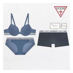 게스 언더웨어 그레이블루 커플속옷세트 OEWBR191BP191DR163DBU 2384451