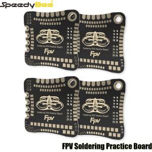 4PCS SpeedyBee FPV 납땜 연습 보드 비행 컨트롤러 FC ESC VTX Drone Quadcopter 용 운동 플레이트