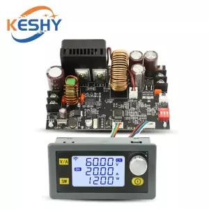 XY6020L CNC 조정 가능한 직류 안정화 전압 전원 공급 장치 베이스 플레이트 정전압 및 전류 스텝다운 모듈