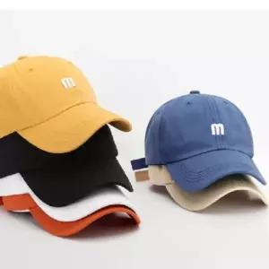 M 로고 볼캡 남성모자 여성모자 이우 야구 썬캡 여름