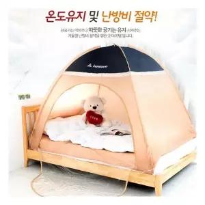 기타 베이지난방텐트 난방텐트 원터치텐트 방한텐트 실내텐
